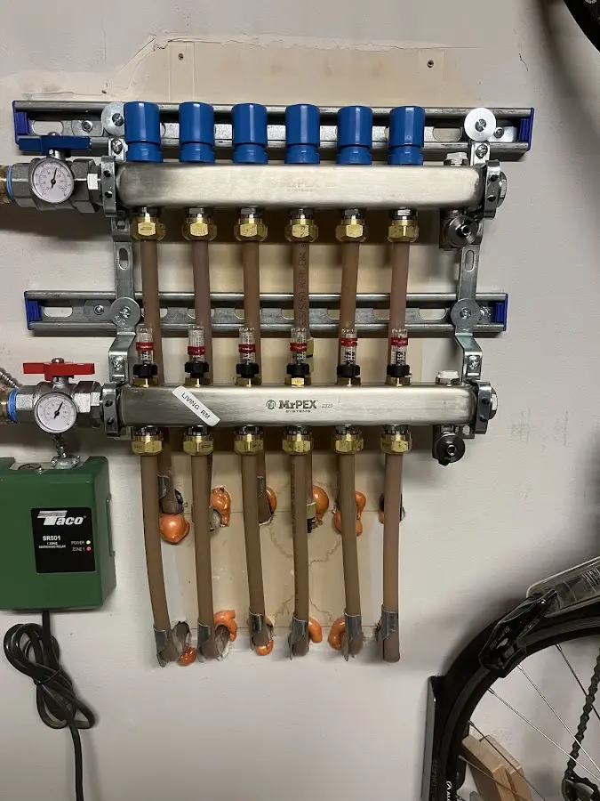 Plumber performing Leak Detection at a residential property in Lee Acres